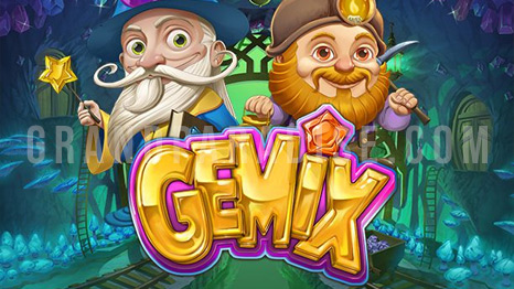 สล็อตค่าย Play’nGo เกม  Gemix เอาใจสายงบน้อย