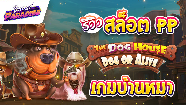 รีวิว สล็อตppเกมบ้านหมา The Dog House – Dog or Alive