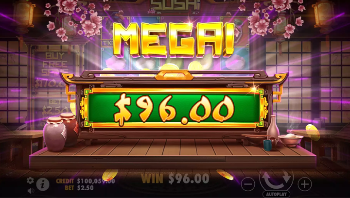 Running Sushi slot มีแจ็คพอตไหม